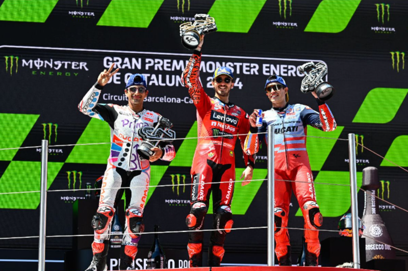 MotoGP第6戦カタルニアGP MotoGPクラス3日目 決勝結果