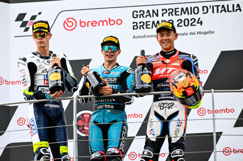 MotoGP第7戦イタリアGP Moto3クラス3日目 決勝結果