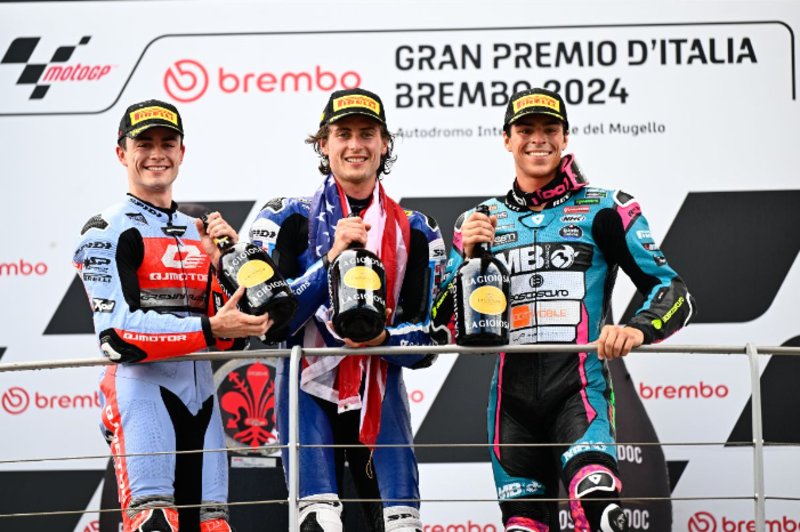 MotoGP第7戦 イタリアGP Moto2クラス3日目 決勝結果