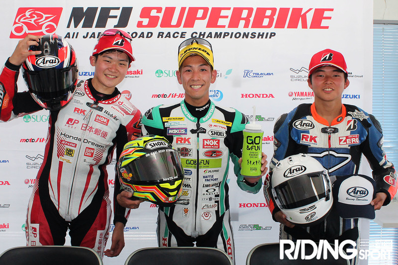 全日本RR第4戦筑波【J-GP3決勝】若手の猛追を突き放し尾野弘樹が見事2連勝