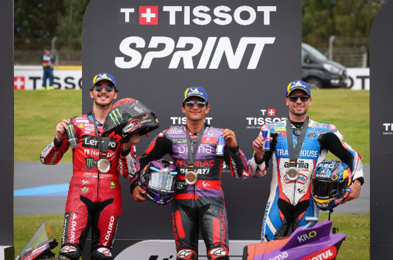 MotoGP第9戦ドイツGP MotoGPクラス2日目 スプリント結果