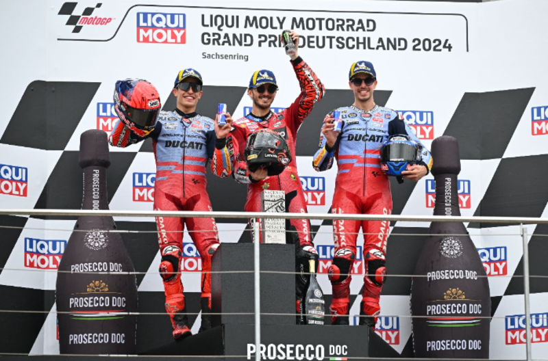 MotoGP第9戦ドイツGP MotoGPクラス3日目 決勝結果