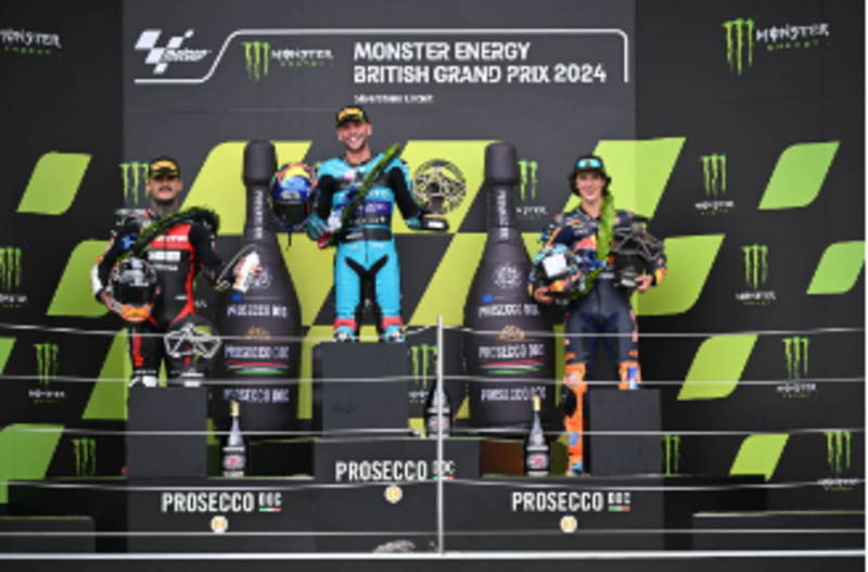 MotoGP第10戦イギリスGP Moto2クラス3日目 決勝結果