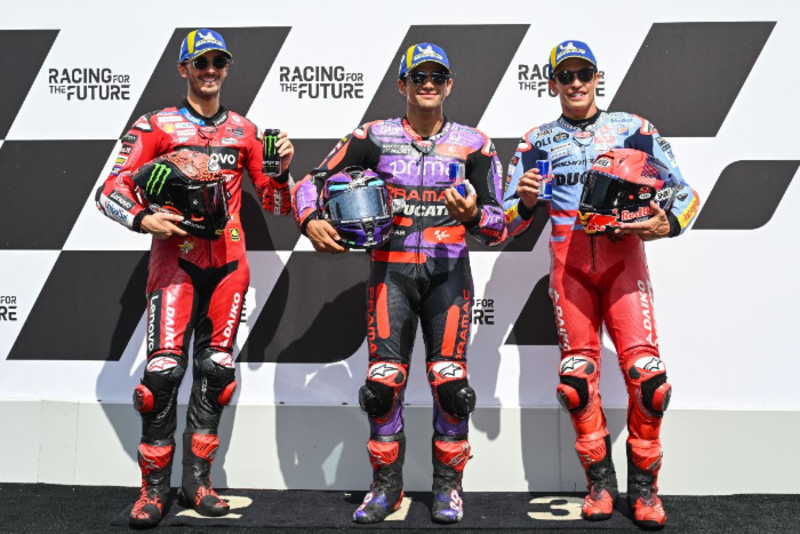 MotoGP第11戦オーストリアGP MotoGPクラス2日目 予選結果