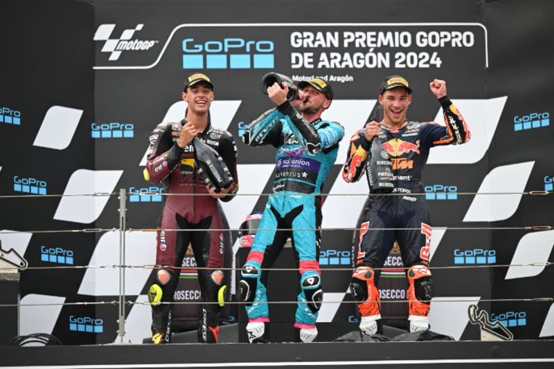 MotoGP第12戦アラゴンGP Moto2クラス3日目 決勝結果