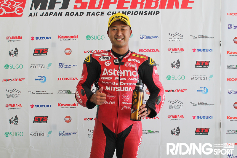 全日本RR第6戦九州【ST1000予選】代役参戦の羽田太河がポールポジション！