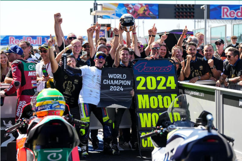 MotoGP第13戦MotoEクラス サンマリノGP 2日目 決勝結果
