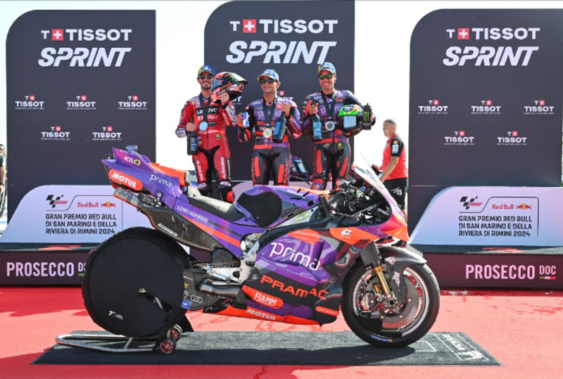 MotoGP第13戦サンマリノGP MotoGPクラス2日目 スプリント結果