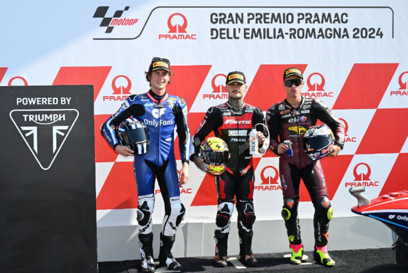 MotoGP第14戦エミリア-ロマーニャGP Moto2クラス2日目 予選結果
