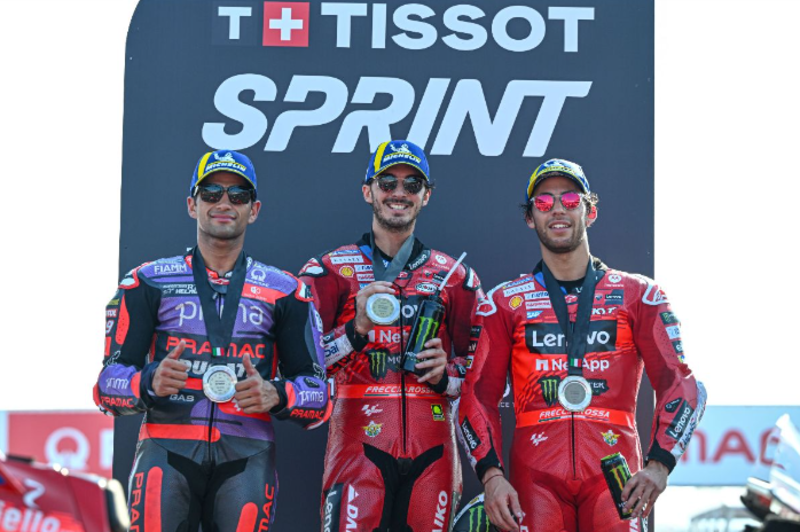 MotoGP第14戦エミリアロマーニャGP MotoGPクラス2日目 スプリント結果