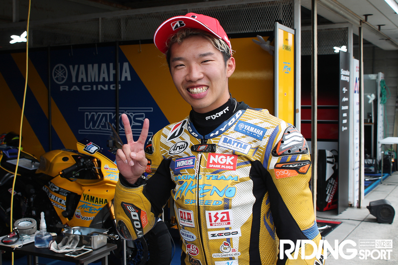 全日本RR第7戦岡山【ST600予選】伊達悠太が初めてのポールポジション！