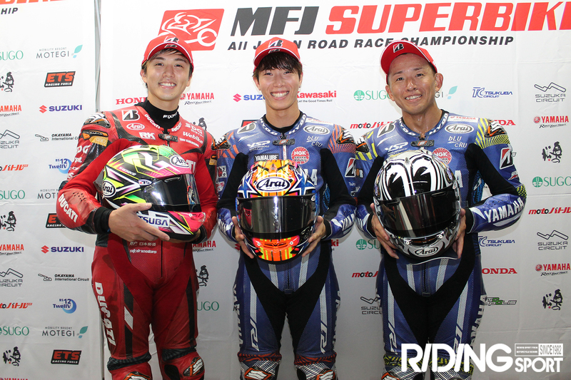 全日本RR第7戦岡山【JSB1000決勝】岡本裕生が力強い走りで今季4勝目
