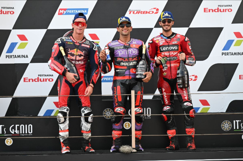 MotoGP第15戦インドネシアGP MotoGPクラス3日目 決勝結果