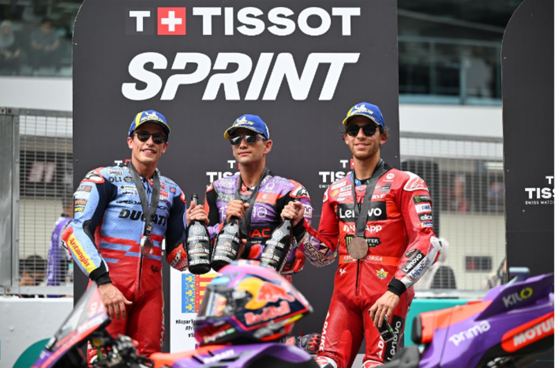 MotoGP第19戦マレーシアGP MotoGPクラス2日目 スプリント結果