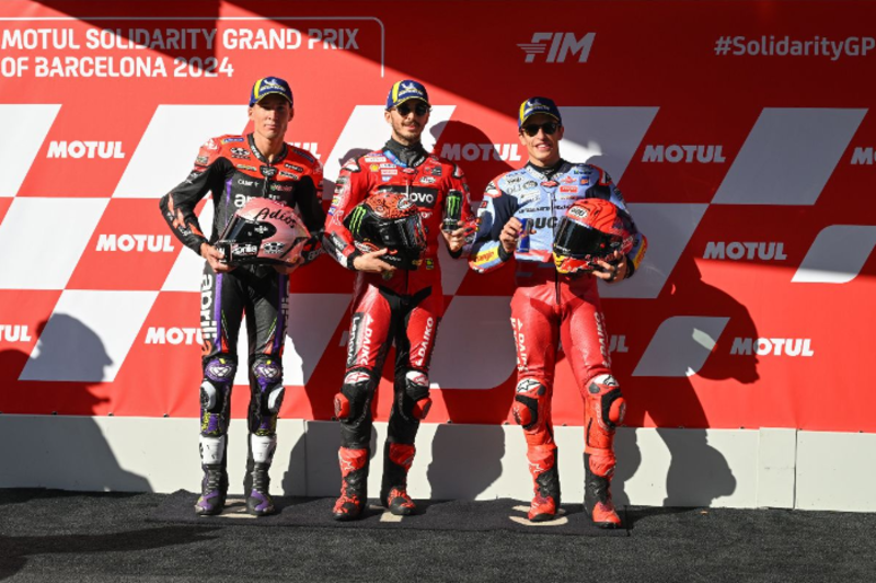 MotoGP第20戦バルセロナGP MotoGPクラス2日目 予選結果