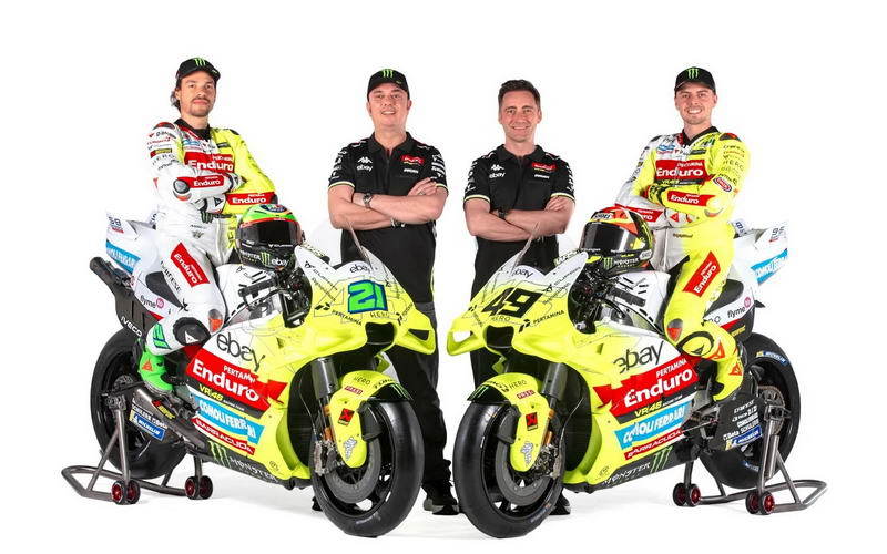 プルタミナ・エンデューロ・VR46・レーシングチームが2025年チーム体制を発表