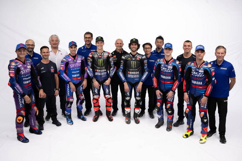 ヤマハMotoGPチームの2025年体制発表会が開催
