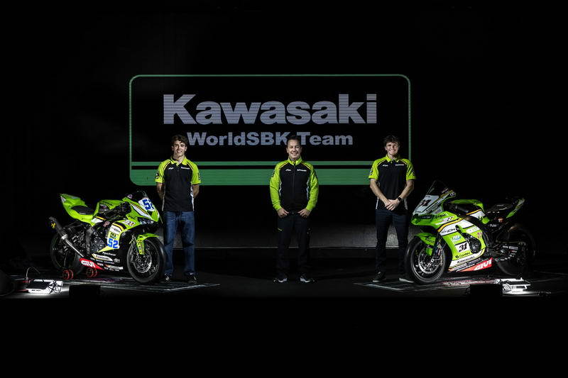 カワサキ・ワールドSBKチームが2025年体制発表会を開催