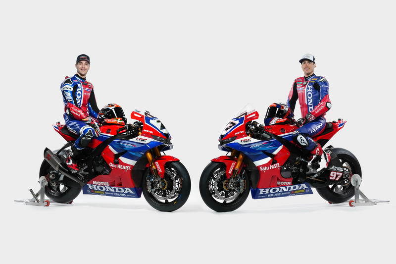 SBKのホンダHRCチームが2025年の体制発表