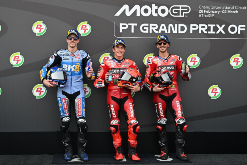 MotoGP第1戦タイGP MotoGPクラス2日目 予選
