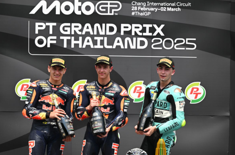 MotoGP第1戦タイGP Moto3クラス3日目 決勝