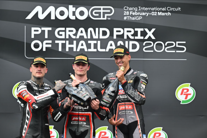 MotoGP第1戦タイGP Moto2クラス3日目 決勝