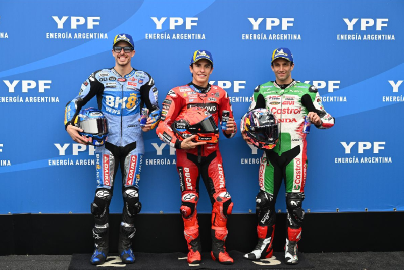 MotoGP第2戦アルゼンチンGP MotoGPクラス2日目 予選