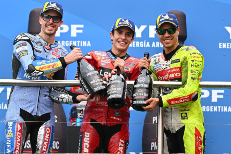 MotoGP第2戦アルゼンチンGP MotoGPクラス3日目 決勝