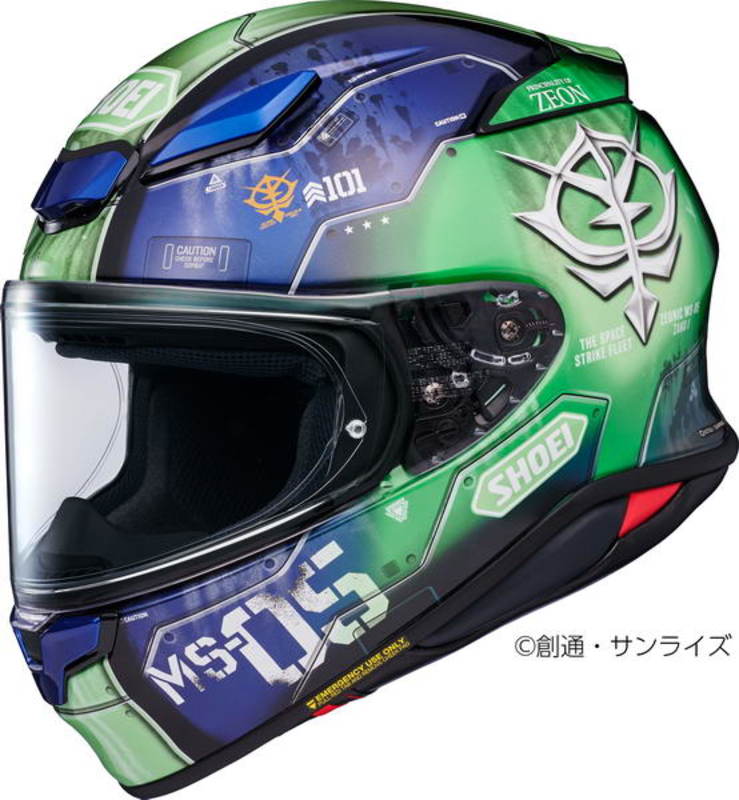 SHOEI Z-8と『機動戦士ガンダム THE ORIGIN』コラボ第2弾