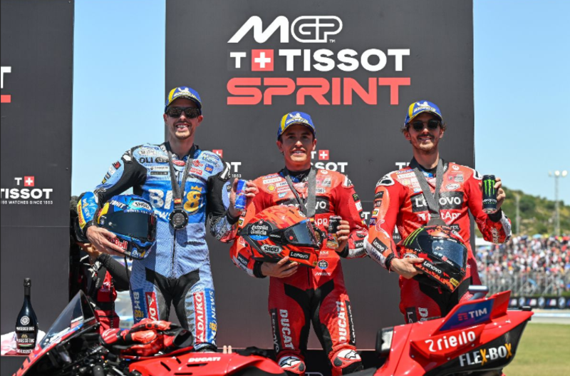 MotoGP第5戦スペインGP MotoGPクラス2日目 スプリント